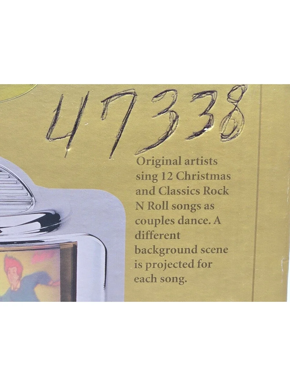 Mr Christmas Gold Label Jukebox Rock Animated Musical Holiday Decor 12 Songs Vtg